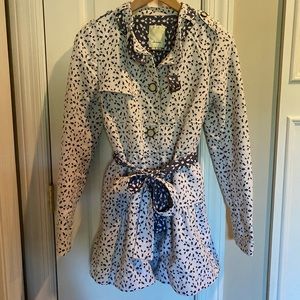 Anthropologie eyelet coat